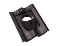 Braas Doppel-S Durchgangspfanne DuroVent DN 125 (522309) Granit