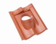 Braas Doppel-S Durchgangspfanne DuroVent DN 125 (522303) Klassisch-/Ziegelrot