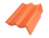 Braas Doppel-S Giebelstein Ausstich 110 mm rechts (5210285) Star Matt klassisch-rot