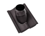 Braas Doppel-S DuroVent Premium Abgasdurchgang (5228783) Star Matt granit