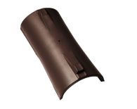 Brass konischer Firstausgleichziegel HO (7001857) teak