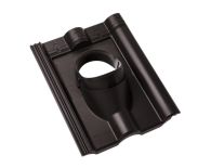 Braas Frankfurter Pfanne DuroVent-Durchgangspfanne DN 125 (522009) granit