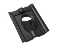 Braas Frankfurter Pfanne DuroVent-Durchgangspfanne DN 125 (522018) schiefergrau