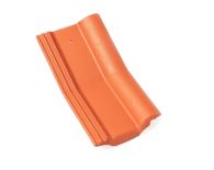 Braas Frankfurter Pfanne Protegon halber Knickstein (5127285) Protegon Matt klassisch-rot