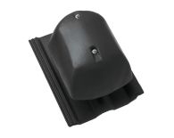 Braas Frankfurter Pfanne DuroVent Premium Lüfter DN 150 (5138180) Protegon Matt schiefergrau