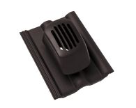 Braas Frankfurter Pfanne DuroVent Premium Sanilüfter offen (5138683) Protegon Matt granit