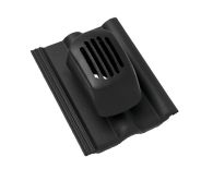 Braas Frankfurter Pfanne DuroVent Premium Sanilüfter offen (5138680) Protegon Matt schiefergrau