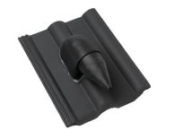 Braas Frankfurter Pfanne DuroVent Premium Solardurchgang (5129380) Protegon Matt schiefergrau