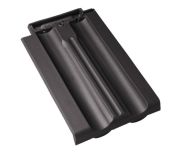 Braas Granat 11V Doppelwulstziegel (8510408) Matt Anthrazit