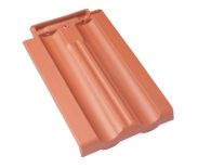 Braas Granat 11V Doppelwulstziegel (8510400) Matt Naturrot