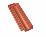 Braas Granat 11V Halber Flächenziegel (8500203) Matt Kupferrot
