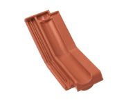 Braas Granat 11V Halber Knickziegel (8514603) Matt Kupferrot