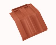 Braas Granat 11V Mansard-Doppelwulstziegel (8514903) Matt Kupferrot