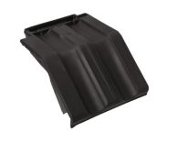 Braas Granat 11V Mansard-Ortgangziegel links (8514208) Matt Anthrazit