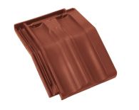 Braas Granat 11V Mansardziegel (8514006) Seidenmatt Kastanie