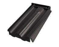 Braas Granat 11V Ortgangziegel rechts (8510008) Matt Anthrazit