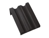 Braas Granat 11V Pult-Doppelwulstziegel (8512608) Matt Anthrazit