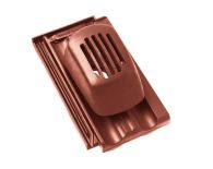 Braas Granat 11V Ton-Sanilüfter (8528606) Seidenmatt Kastanie