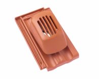 Braas Granat 11V Ton-Sanilüfter (8528600) Matt Naturrot