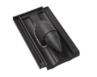 Braas Granat 11V Ton-Solar-/Kabeldurchgang (8529308) Matt Anthrazit