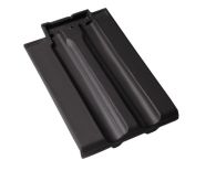 Braas Granat 13V Doppelwulstziegel (8410408) Matt Anthrazit