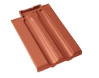 Braas Granat 13V Doppelwulstziegel (8410403) Matt Kupferrot