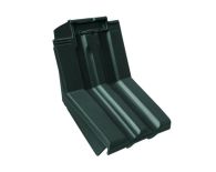 Braas Granat 13V Knick-Ortgangziegel links (8414410) Hochglanz Tanne