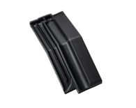 Braas Granat 13V Halber Mansardziegel (8415114) Seidenmatt Tiefschwarz