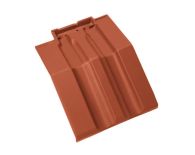 Braas Granat 13V Mansard-Doppelwulstziegel (8415803) Matt Kupferrot