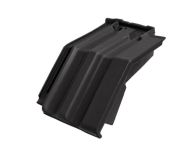 Braas Granat 13V Mansard-Ortgangziegel rechts (8415308) Matt Anthrazit