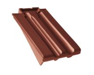 Braas Granat 13V Ortgangziegel links (8410106) Seidenmatt Kastanie