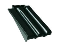 Braas Granat 13V Ortgangziegel links (8410110) Hochglanz Tanne