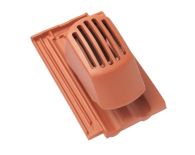 Braas Granat 13V Ton-Sanilüfter (8428600) Matt Naturrot