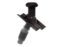 Braas Harzer Pfanne 7(BIG) DuroVent Bausatz DN 125 (524509) granit