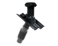 Braas Harzer Pfanne 7(BIG) DuroVent Bausatz DN 125 (524520) schwarz