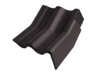 Braas Harzer Pfanne 7(BIG) Knick-Giebelstein rechts (6509383) Star Matt Granit