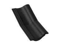 Braas Harzer Pfanne 7(BIG) halber Knickstein (6505680) Star Matt Schiefergrau