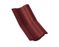 Braas Harzer Pfanne 7(BIG) halber Knickstein (6505681) Star Matt Tiefrot