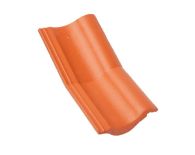 Braas Harzer Pfanne 7(BIG) halber Knickstein (6505685) Star Matt Klassisch-Rot