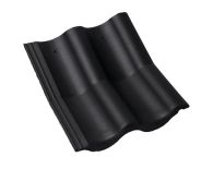 Braas Harzer Pfanne 7(BIG) Knickstein (6505579) Star Matt Tiefschwarz