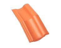 Braas Harzer Pfanne 7(BIG) halber Mansardstein (6506685) Star Matt Klassisch-Rot