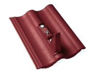 Braas Harzer Pfanne 7(BIG) Standstein ohne Bügel (6518681) Star Matt Tiefrot