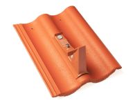 Braas Harzer Pfanne 7(BIG) Standstein ohne Bügel (6518685) Star Matt Klassisch-Rot