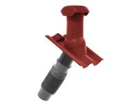 Braas Harzer Pfanne DuroVent Bausatz DN 125 (535115) tiefrot