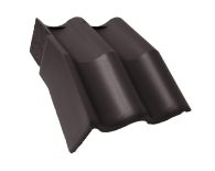 Braas 7 Grad Harzer Pfanne F+ Mansard-Giebel (6536463) Granit