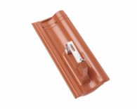 Braas 7 Grad Harzer Pfanne F+ Modulstuetze komplett (581603) rot