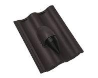 Braas 7 Grad Harzer Pfanne F+ DuroVent Premium Solardurchgang N (6539363) Granit