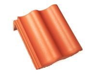 Braas 7 Grad Harzer Pfanne F+ Pultstein lang (6533765) Klassisch-Rot