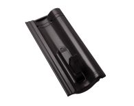 Braas 7 Grad Harzer Pfanne F+ Alu-Schneefangpfanne (557202) anthrazit