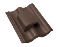 Braas Harzer Pfanne Fledermausstein (6625887) Star Matt Dunkelbraun